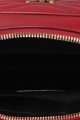 תמונת פנים של Lou Camera Bag in Red Quilted Leather