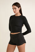 All It Takes Ribbed Nulu™ Long-Sleeve Shirt תמונת דוגמן קידמית של All It Takes Ribbed Nulu™ Long-Sleeve Shirt