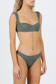 תמונת דוגמן קידמית של South Pacific Top in Green