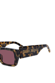 תמונת תקריב של Pink Lenses Sunglasses in Brown