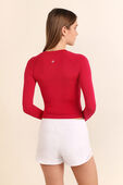 תמונת דוגמן אחורית של Swiftly Tech Long Sleeve Shirt 2.0 Race