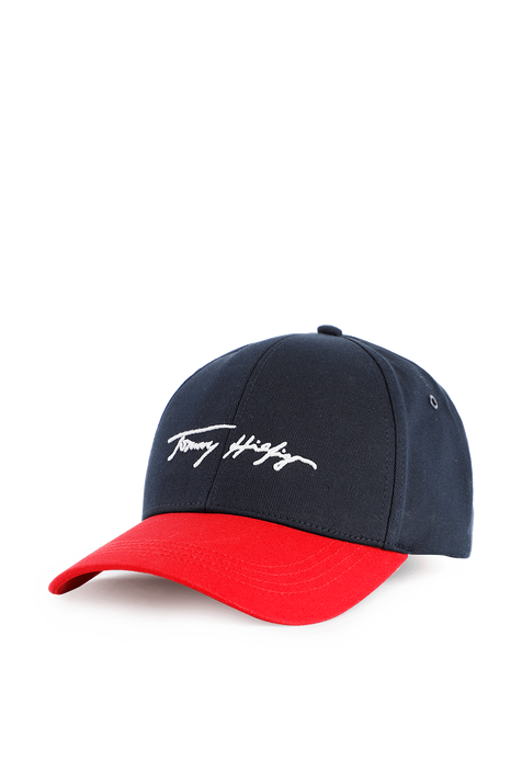 Signature Cap in Blue TOMMY HILFIGER