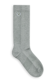תמונה אחורית של Daily Stride Ribbed Crew Sock