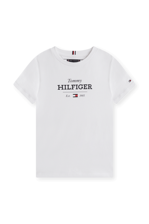 חולצת טי 1985 - גילאי 8-16 שנים TOMMY HILFIGER KIDS