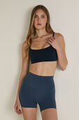 תמונת דוגמן קידמית של Wunder Train Strappy Racer Bra, A/B Cup