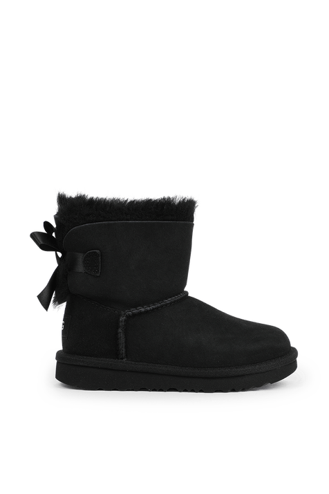 מידות 22-30 מגפי מיני ביילי עם סרט בגוון שחור UGG