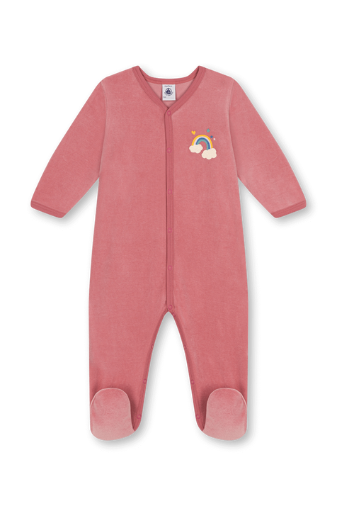 אוברול עם רגליות - ניובורן-24 חודשים PETIT BATEAU