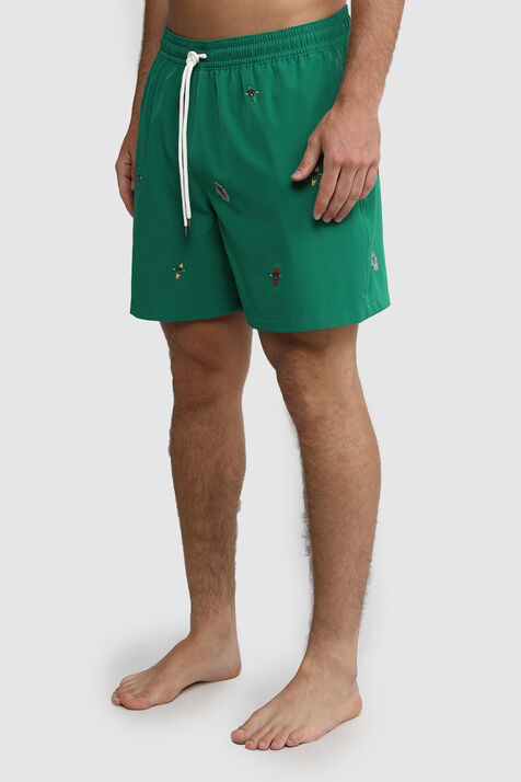 בגד ים מפוליאסטר ממוחזר POLO RALPH LAUREN