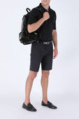 תמונת דוגמן קידמית של Classic Leather Belt in Black