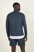 תמונת דוגמן אחורית של Soft Jersey Half Zip