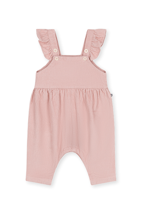 אוברול קורדרוי קטיפתי - גילאי 3-12 חודשים PETIT BATEAU