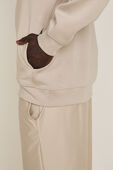 תמונת תקריב דוגמן של Smooth Spacer Classic-Fit Pullover Hoodie