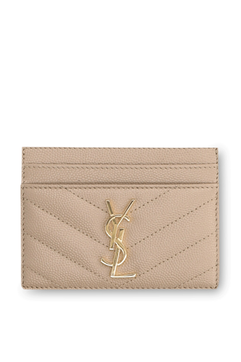 ארנק כרטיסים מעור SAINT LAURENT
