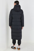 תמונת דוגמן אחורית של Wunder Puff Long Jacket