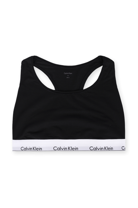 חזיית ספורט פלאס סייז שחורה CALVIN KLEIN