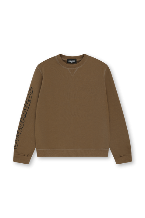 סווטישירט עם הדפס - גילאי 4-16 DSQUARED2 KIDS