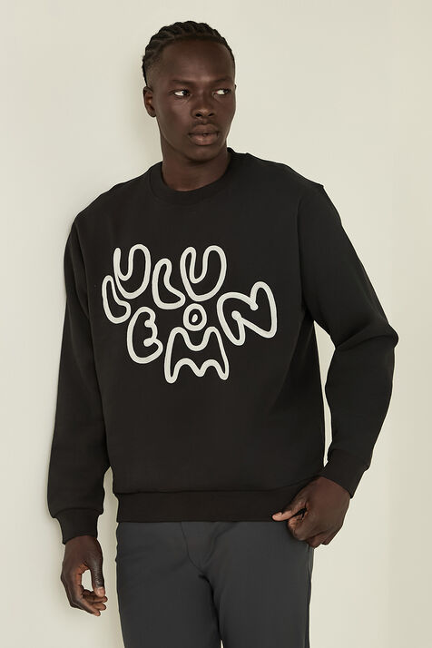 STEADY STATE CREW EMBROIDERED LULULEMON