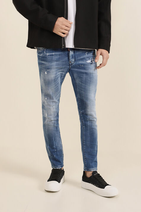 מכנסי ג'ינס סלים פיט DSQUARED2