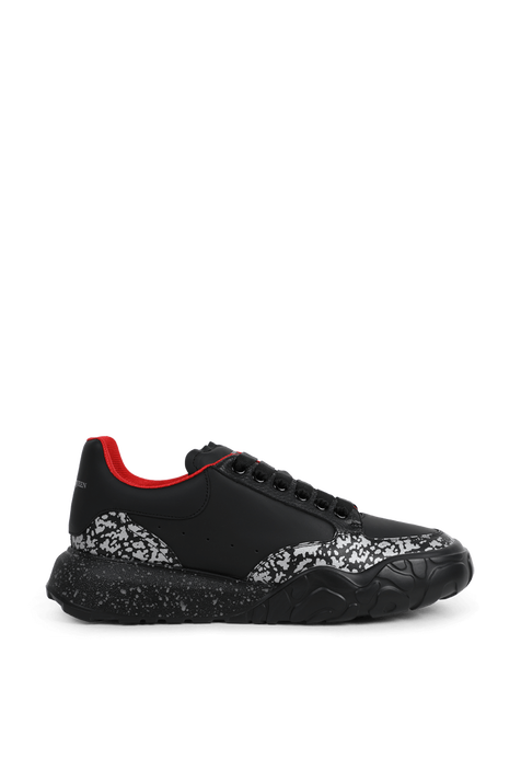סניקרס מעור עם הדפס ALEXANDER MCQUEEN