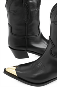 תמונת תקריב של Fontana Ankle Boots in Black