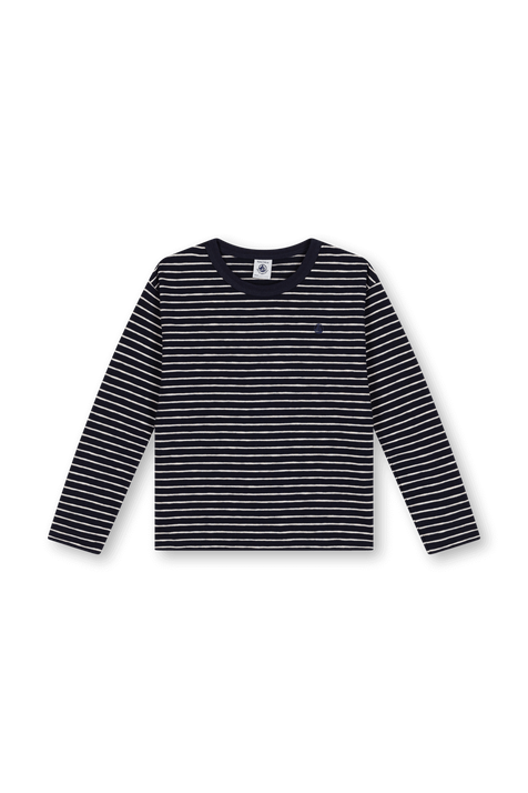 חולצת טי ארוכה - גילאי 3-5 שנים PETIT BATEAU