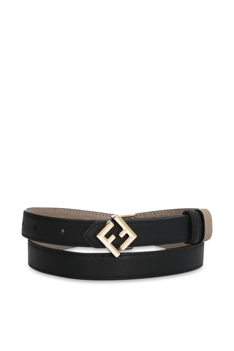 חגורת עור דו צדדית FENDI