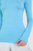 תמונת תקריב דוגמן של Swiftly Tech Long Sleeve Shirt 2.0