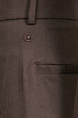 תמונת תקריב דוגמן של Modal-blend Pleated High-Rise trouser *regular