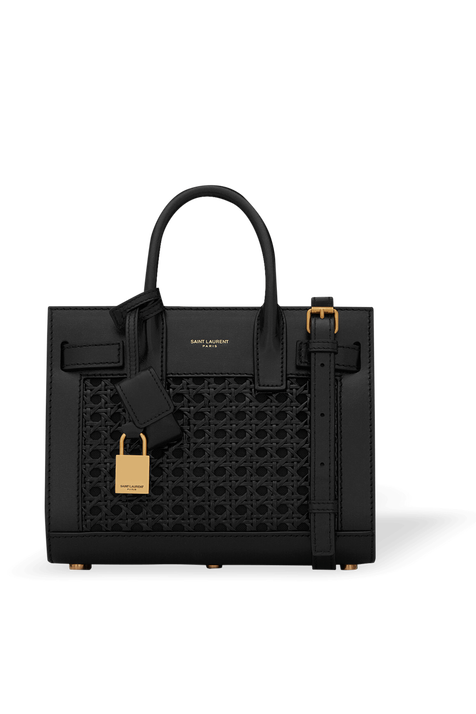 Classic Sac De Jour Nano  Hand Bag in Black SAINT LAURENT