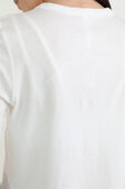 תמונת תקריב דוגמן של Classic-Fit Cotton-Blend Tee