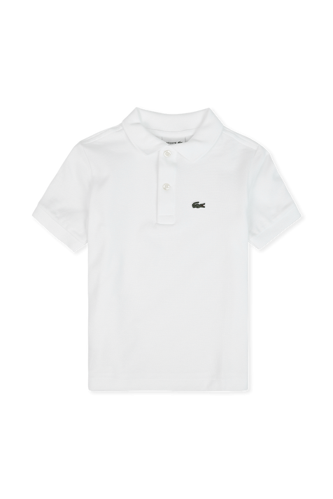 חולצת פולו עם רקמה - גילאי 2-16 LACOSTE KIDS
