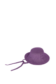 תמונת תקריב של Sun Hat in Purple