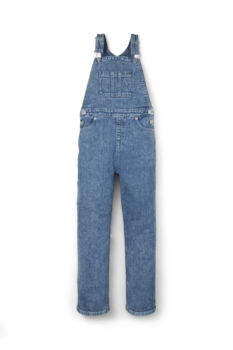 אוברול ג'ינס ארוך - גילאי 8-14 שנים TOMMY HILFIGER KIDS