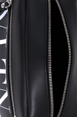 תמונת פנים של VLTN Medium Wash Bag in Black