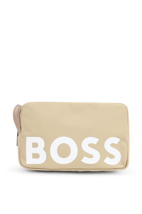 תיק רחצה מניילון ממוחזר BOSS