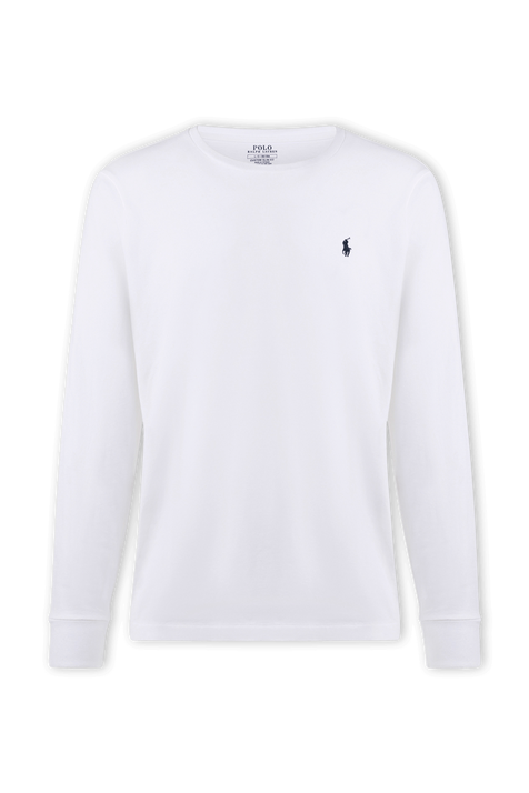 חולצת טי ארוכה עם לוגו רקום POLO RALPH LAUREN