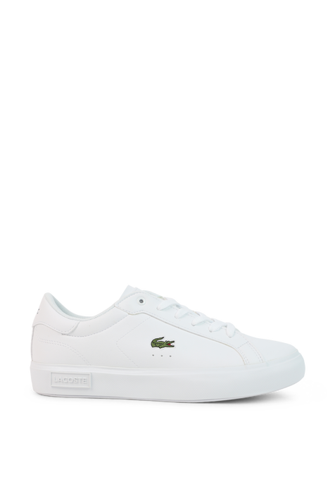 סניקרס קורט מעור אקולוגי - מידות 18.5-22 LACOSTE KIDS
