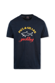 תמונה קידמית של Yachting T-Shirt in Blue