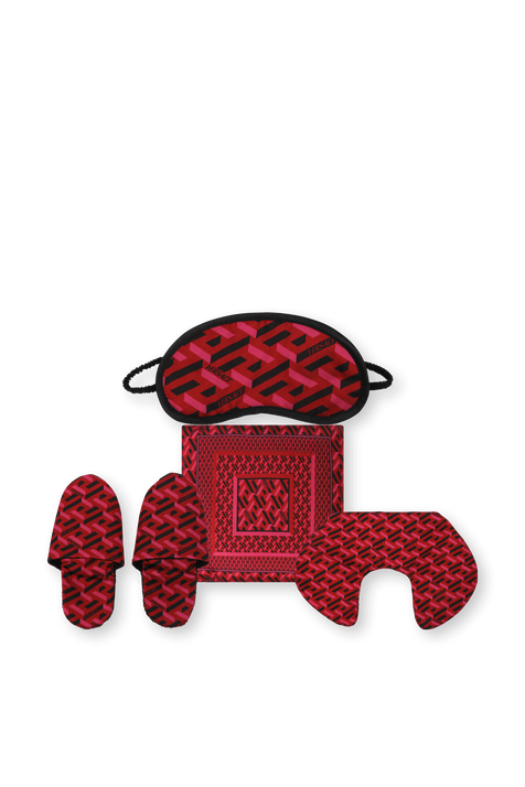 סט נסיעות עם פרינט מונוגרמי VERSACE