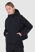 Water-Resistant Insulated Hooded Jacket תמונת דוגמן קידמית של Water-Resistant Insulated Hooded Jacket