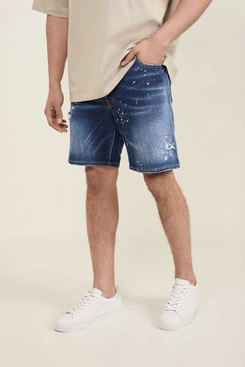 מכנסי ג'ינס קצרים DSQUARED2