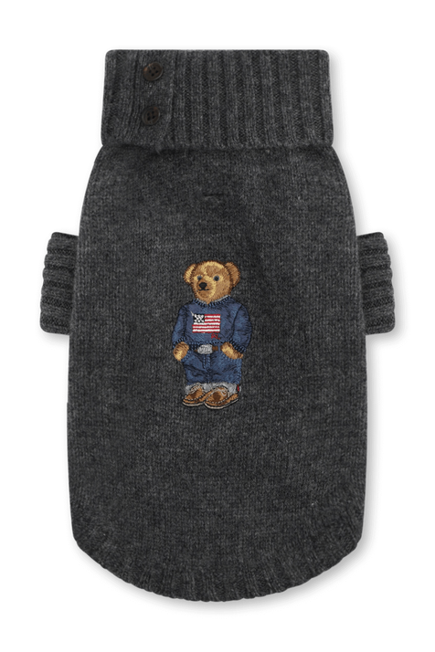 פולו ראלף לורן כלבים - אפודת סריג מצמר וקשמיר POLO RALPH LAUREN