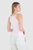 תמונת דוגמן אחורית של Hold Tight Thin Strap Racerback Tank Top