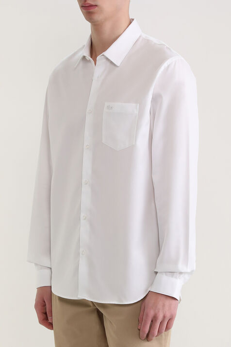 חולצה מכופתרת מכותנה LACOSTE 