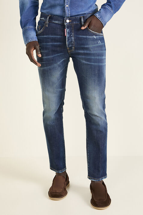 מכנסי ג'ינס סקייטר סלים DSQUARED2