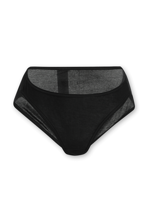 שלישיית תחתונים באפור, שחור ולבן PETIT BATEAU