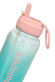 תמונת תקריב של Back To Life Clear Bottle 32oz*Straw Lid