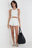 תמונת דוגמן קידמית של Quilted Grid Tote