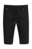 תמונה קידמית של Krooshort JoggJeans in Black
