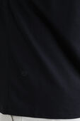 תמונת תקריב דוגמן של Pique Oversized-Fit Long-Sleeve Shirt